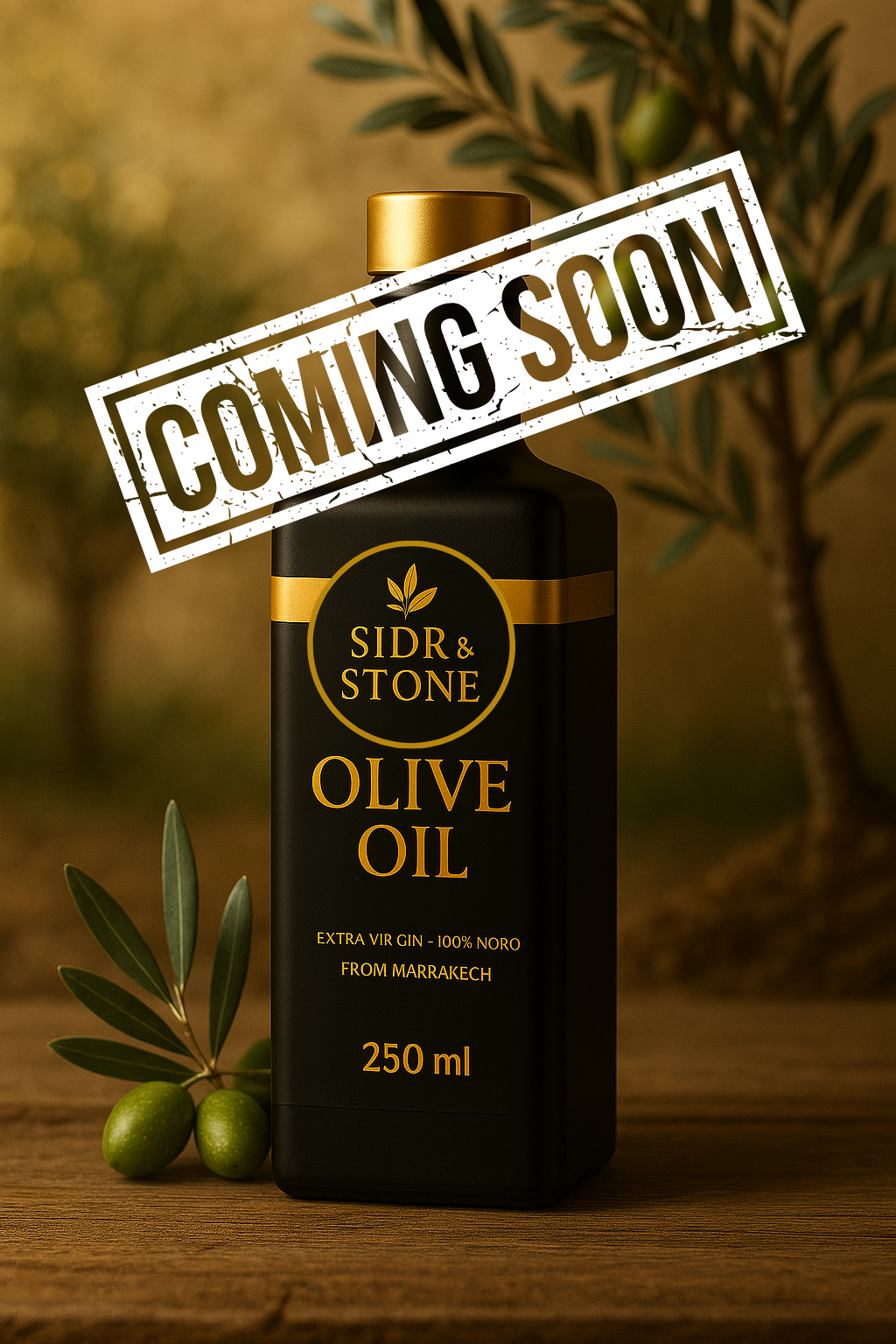 Pure Organic Olive Oil - Marrakech