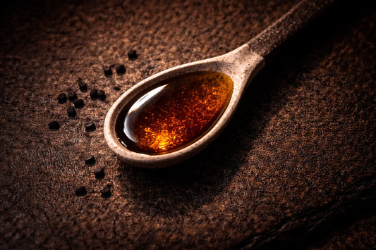 How to use black seed oil — a teaspoon of cold-pressed Ethiopian Nigella sativa oil