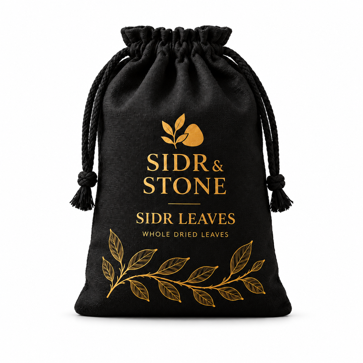 Sidr & Stone Sidr Leaves packaging preview on a white background — coming soon